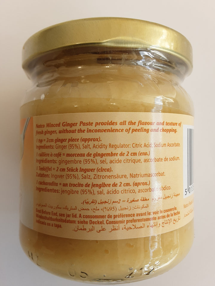 Natco Minced Ginger Paste 190g - ExoticEstore