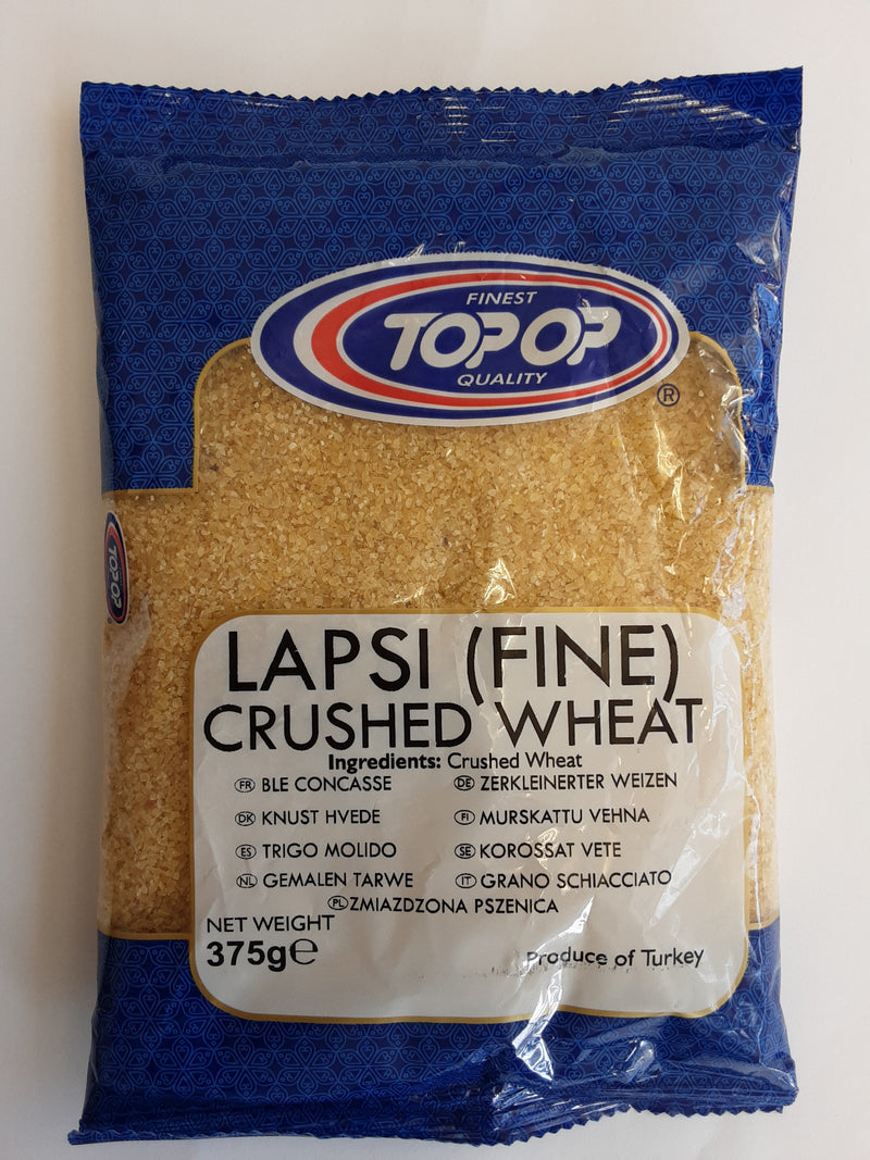 Top Op Lapsi Fine Crushed Wheat 375g - ExoticEstore