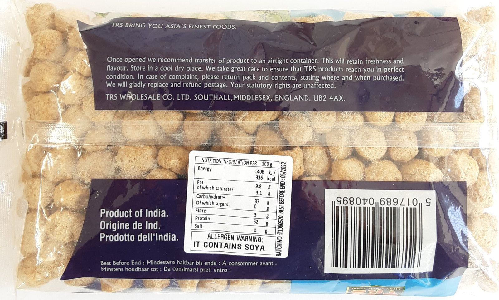 TRS Soya Chunks 250g - ExoticEstore