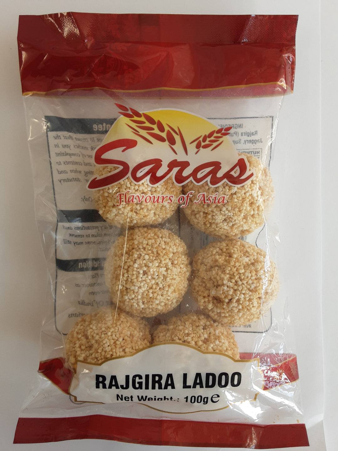 Saras Rajgira Ladoo 100g - ExoticEstore