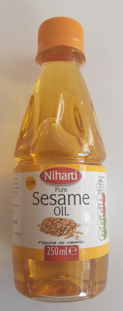 Niharti Pure Sesame Oil 250ml MP - ExoticEstore