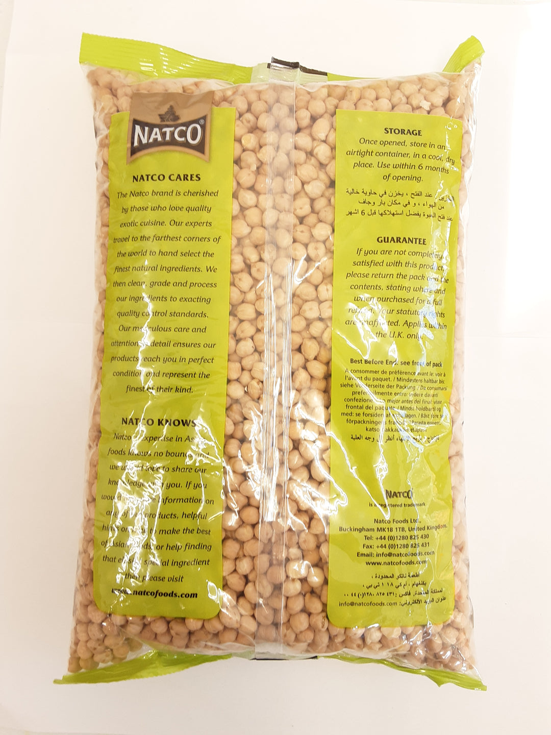 Natco Chick Peas White Chana 2kg