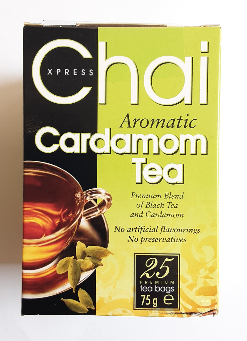 Chai Express Aromatic Cardamom Tea 75g 25 Tea Bags