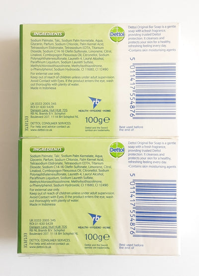 Dettol Anti Bacterial Original Soap 2x100g