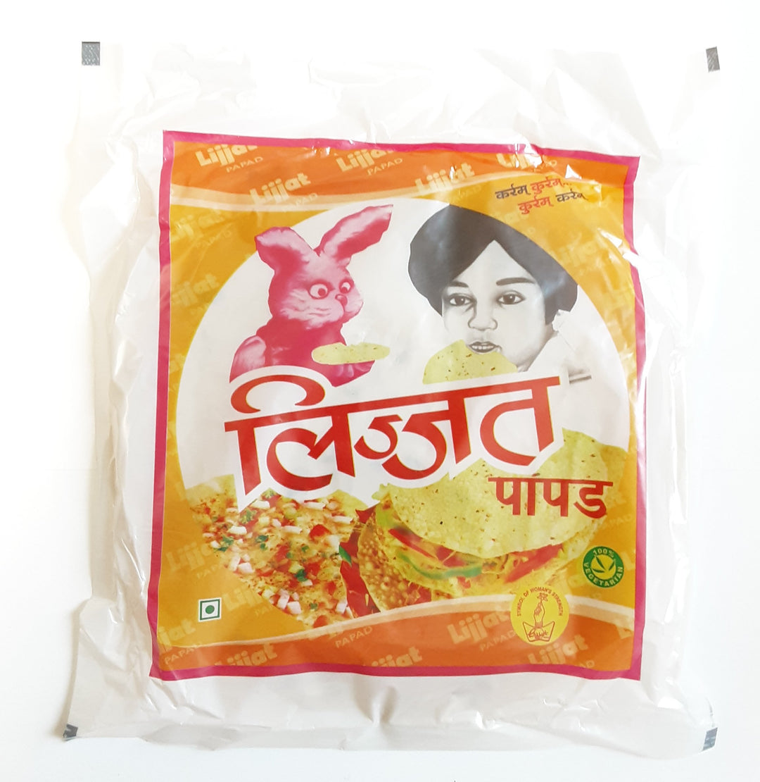 Lijjat Papad Green Chilli 200g