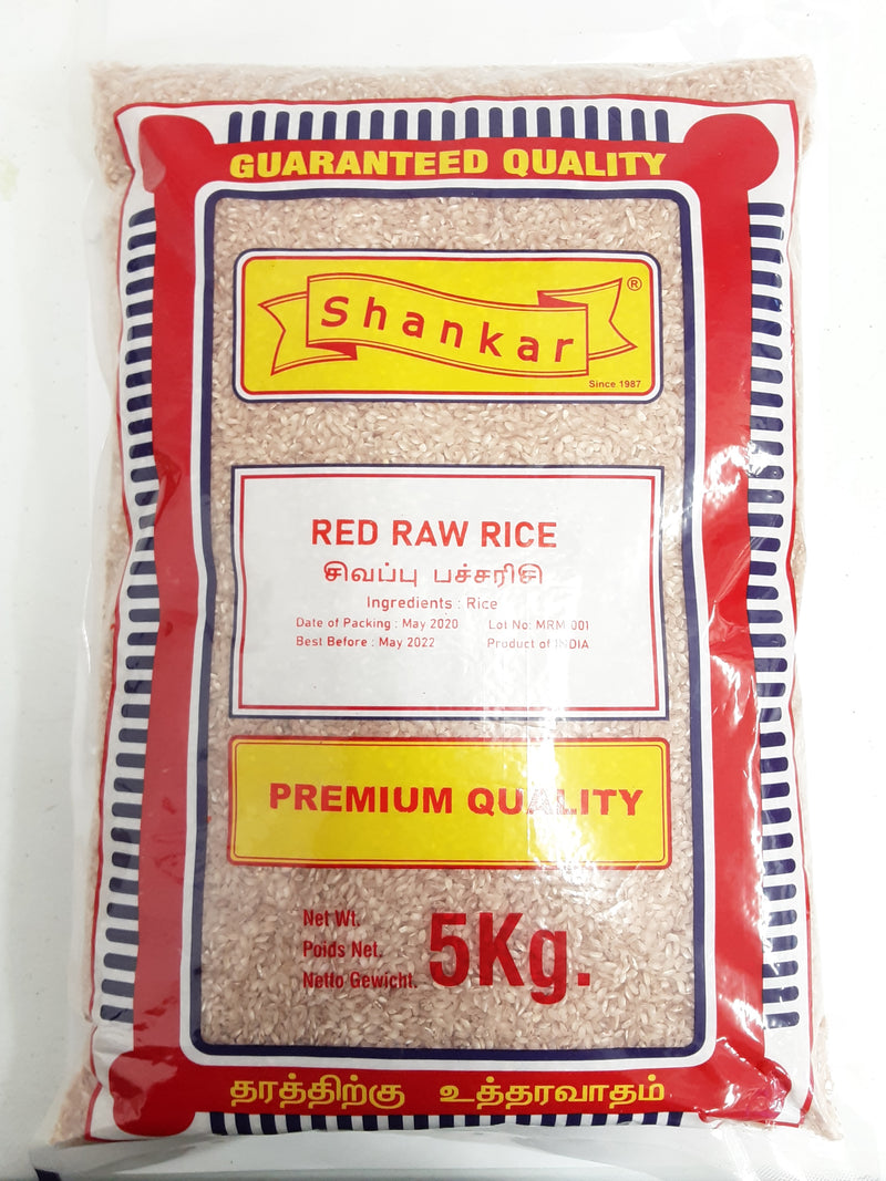 Shankar Red Raw Rice 5kg PM