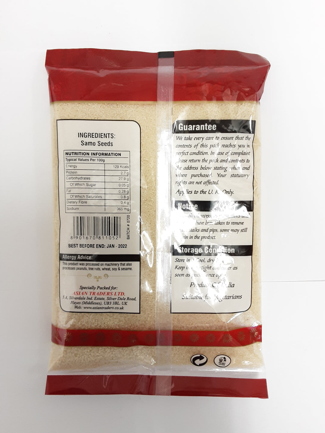 Saras Samo Seeds Morayio 400g