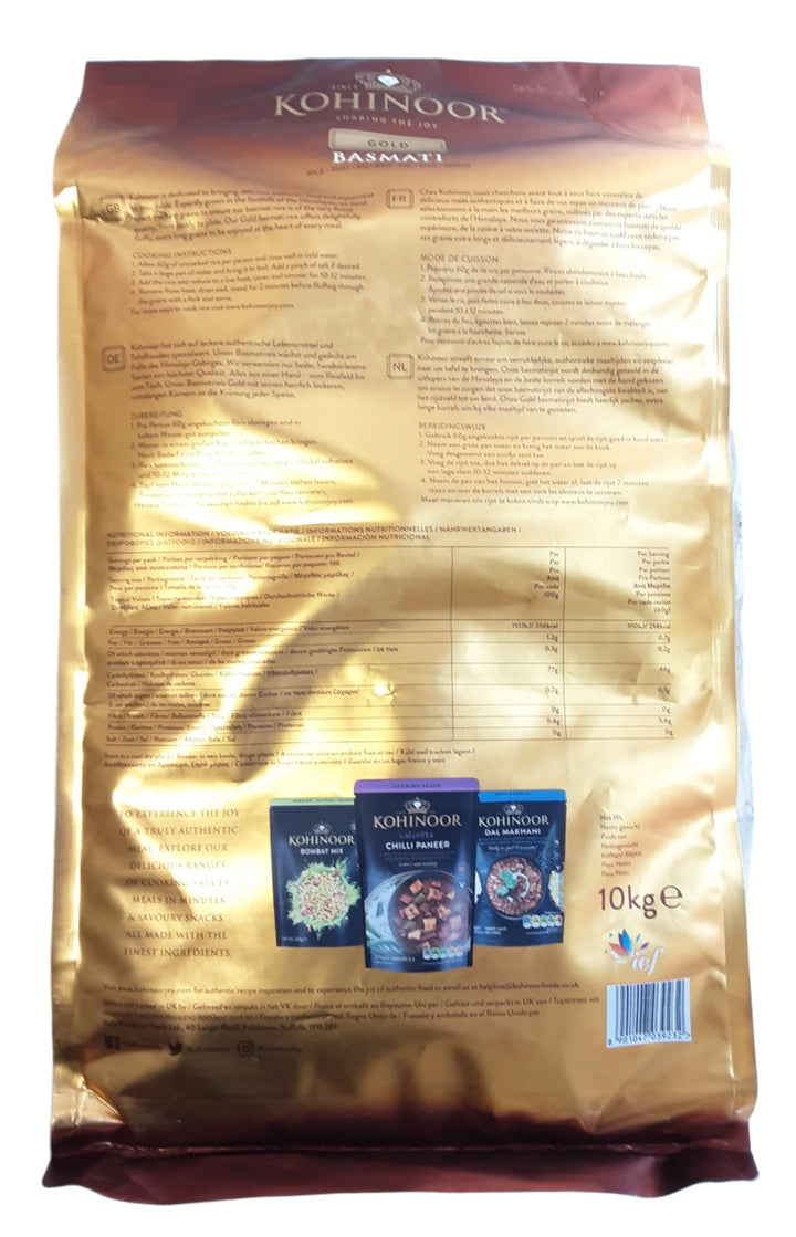 Kohinoor Rice Basmati Gold 10kg
