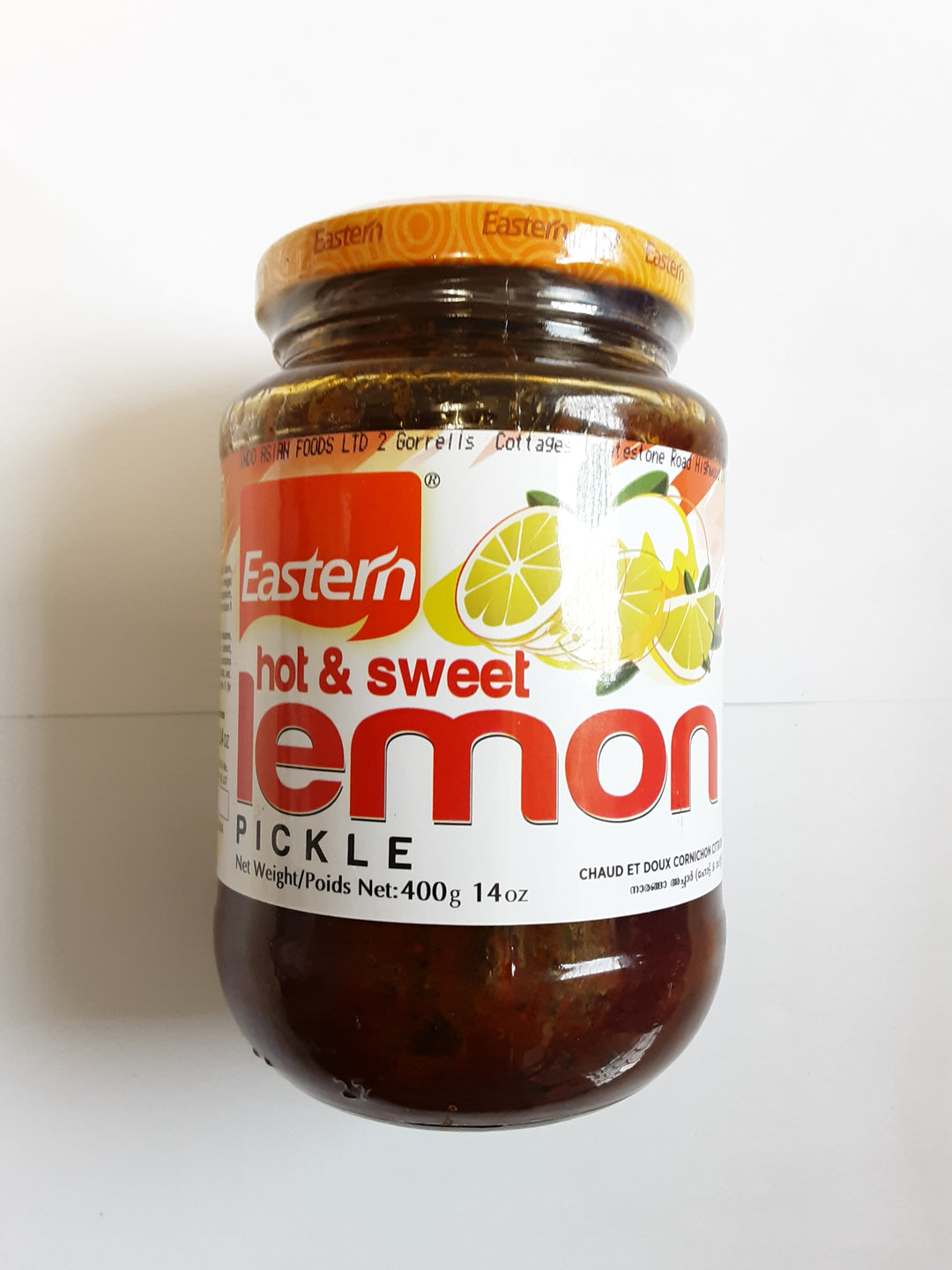 Eastern Hot & Sweet Lemon Pickle 400g - ExoticEstore