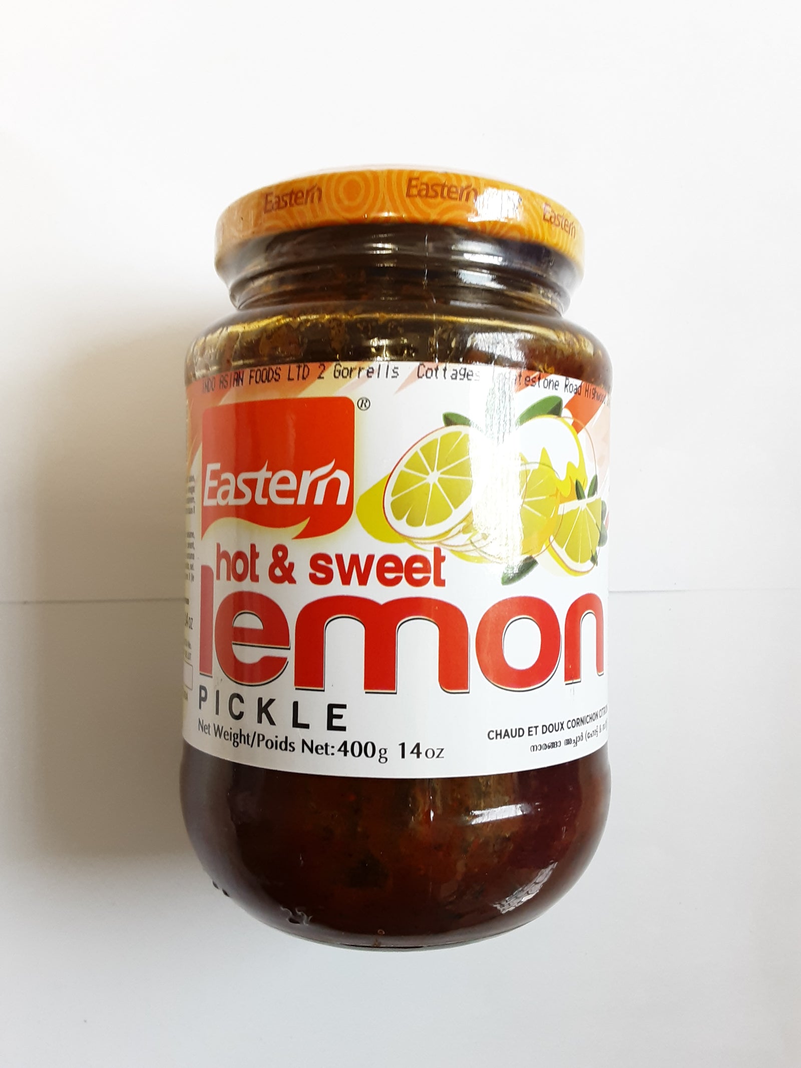 Eastern Hot & Sweet Lemon Pickle 400g - ExoticEstore