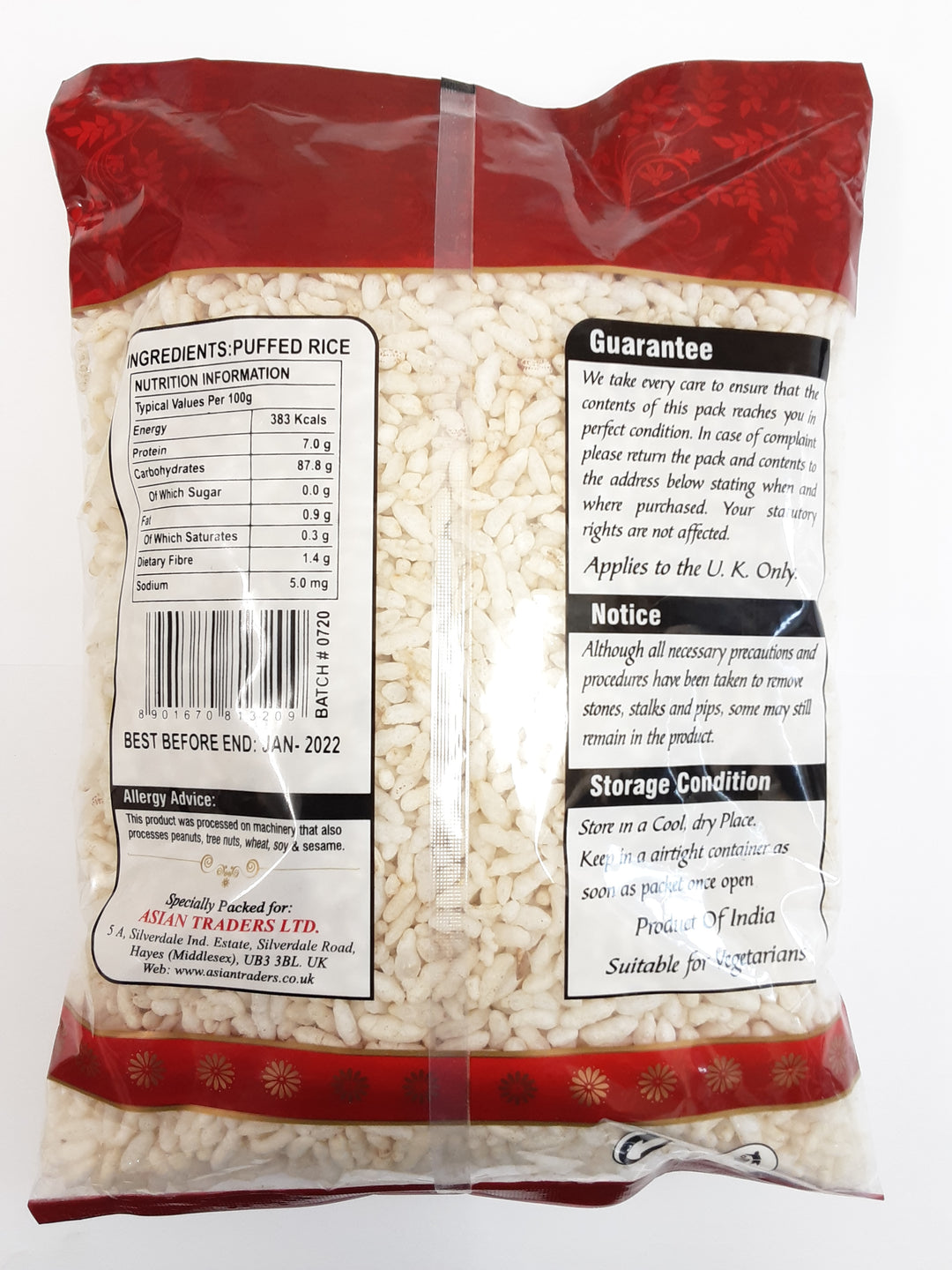 Saras Mumra Puffed Rice 200g