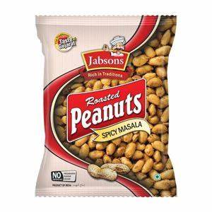 Jabsons Roasted Peanuts Spicy Masala 140g