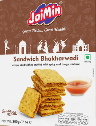 Jaimin Sandwich Bhakharwadi - 200g - ExoticEstore