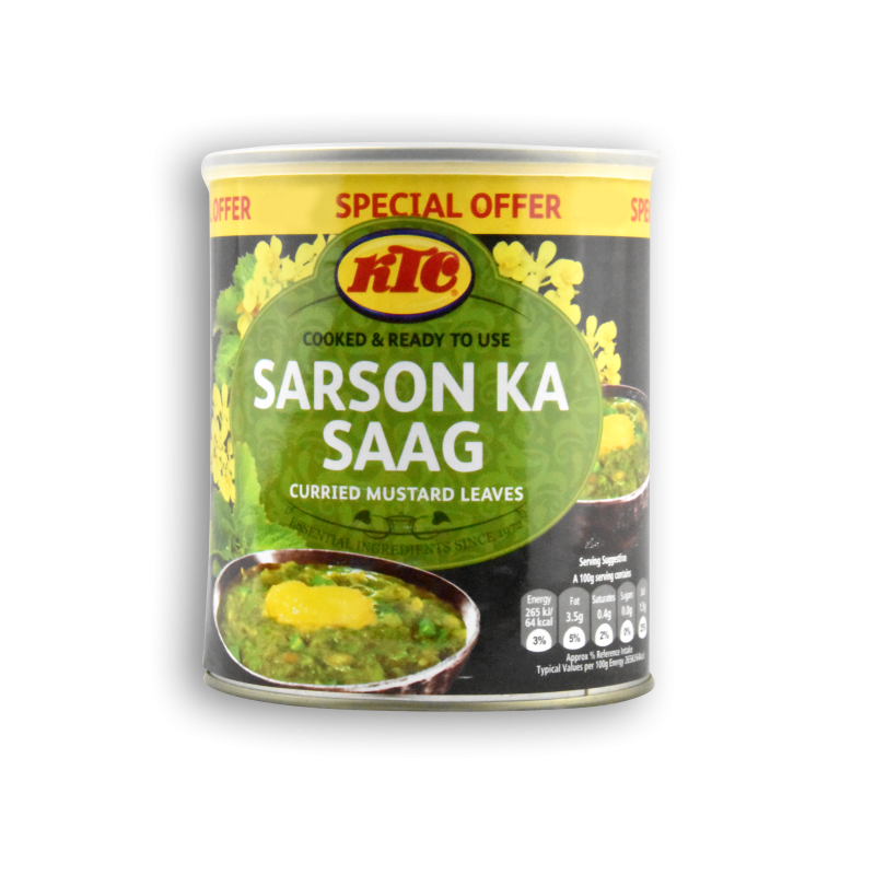 KTC Sarson Ka Saag 425g - ExoticEstore
