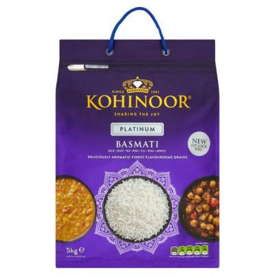 Kohinoor Rice Basmati Platinum 5Kg