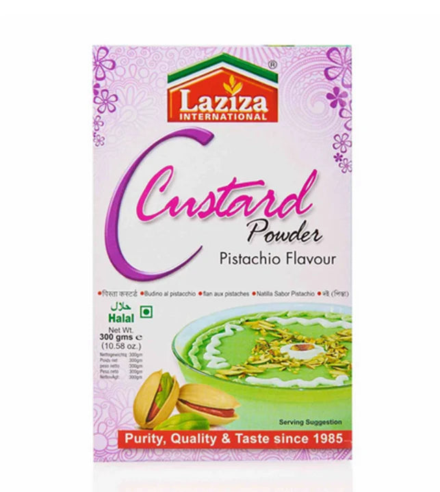 Laziza Custard Powder Psitachio Flavour 300g