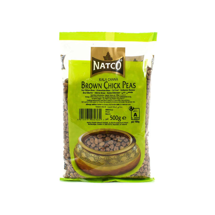 Natco Chick Peas Kala Chana 500g