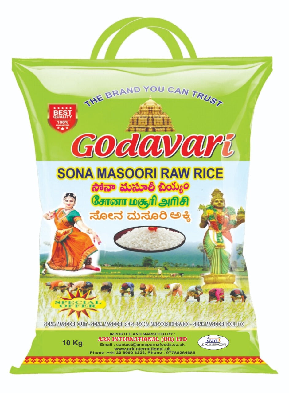 Godavari Rice Sona Masoori Andhra 10Kg