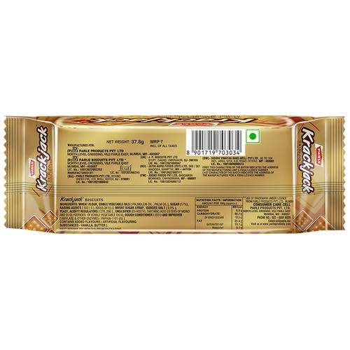 Parle Krackjack Sweet & Salty Crackers 60g 3 For 99p