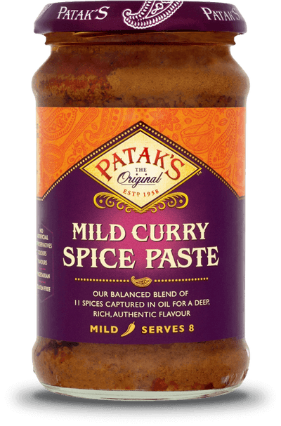 Patak's Mild Curry Spice Paste 283g - ExoticEstore