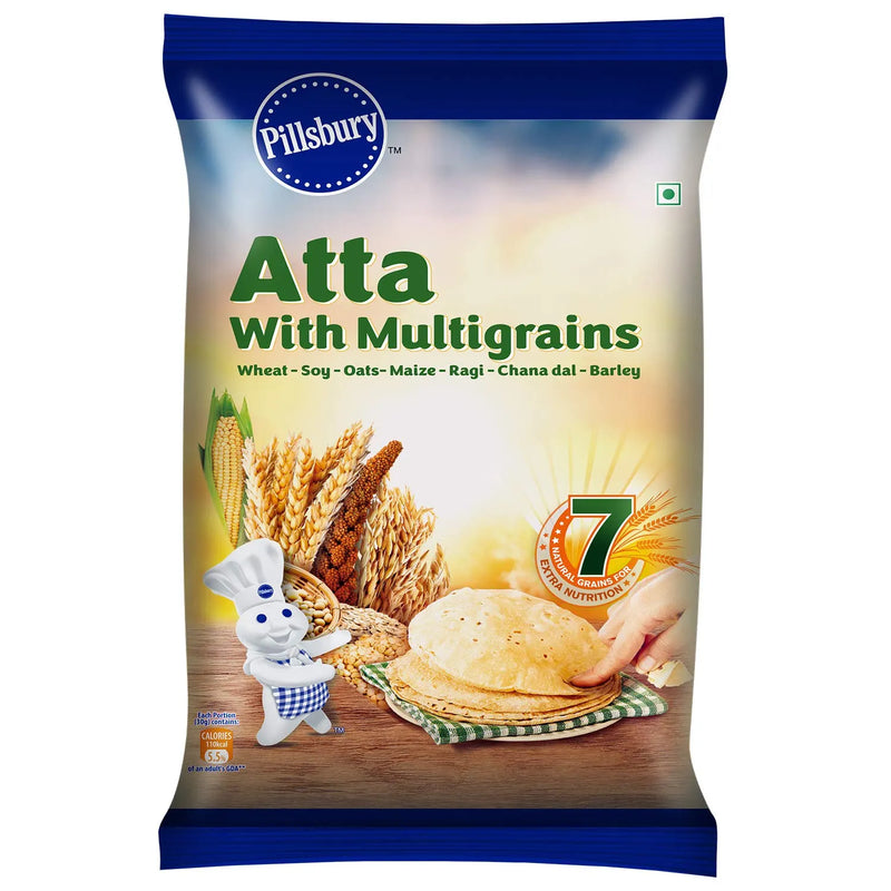 Pillsbury Atta Multi Grain Flour 5kg - ExoticEstore