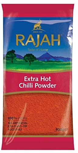 Rajah Chilli Powder Extra Hot 400g - ExoticEstore