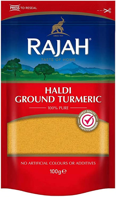 Rajah Ground Haldi Turmeric Powder 100g