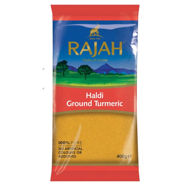 Rajah Haldi (Tumeric) Powder 400g - ExoticEstore