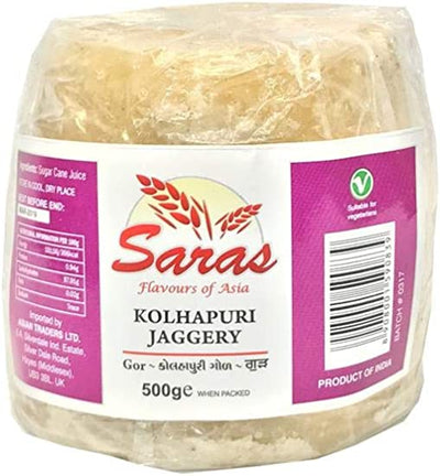 Saras Kolhapuri Jaggery 500g