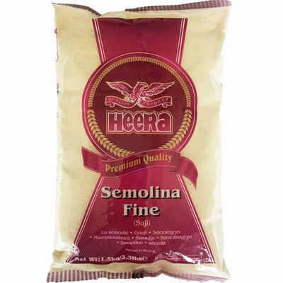 Heera Semolina Sooji Fine 1.5Kg