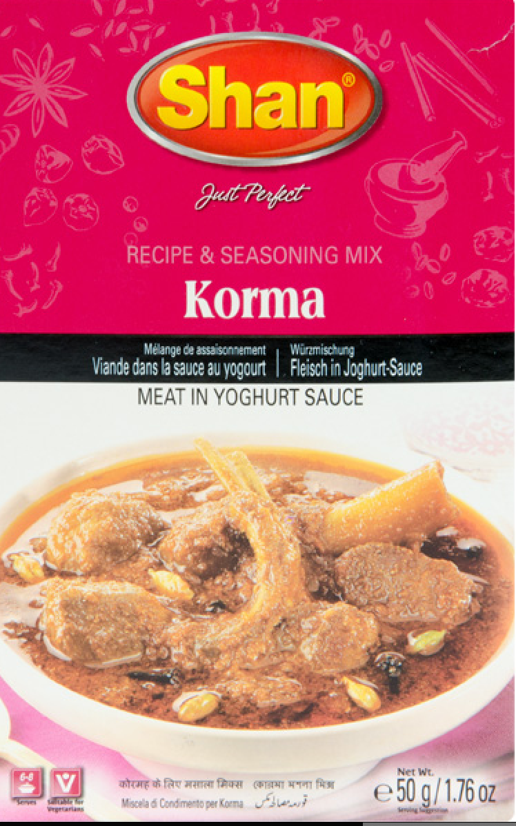 Shan Masala Korma 50g Mix & Match Any 2 For £2