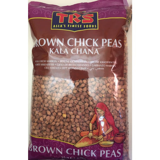 TRS Kala Chana (Brown Chick Peas) 2KG - ExoticEstore