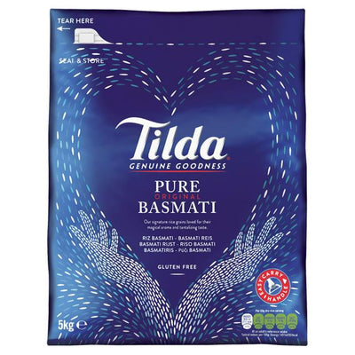Tilda Basmati Rice 5kg - ExoticEstore