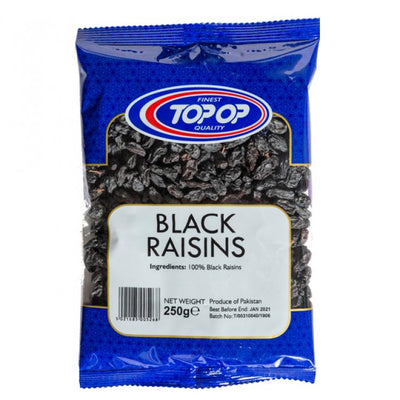Top Op Black Raisins 250g
