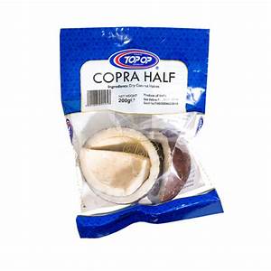 Top Op Coconut Copra Half 200g - ExoticEstore