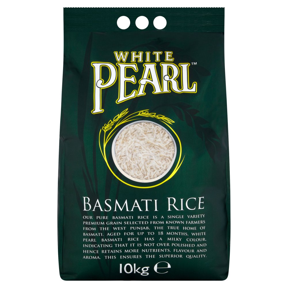 White Pearl Rice Basmati 10kg