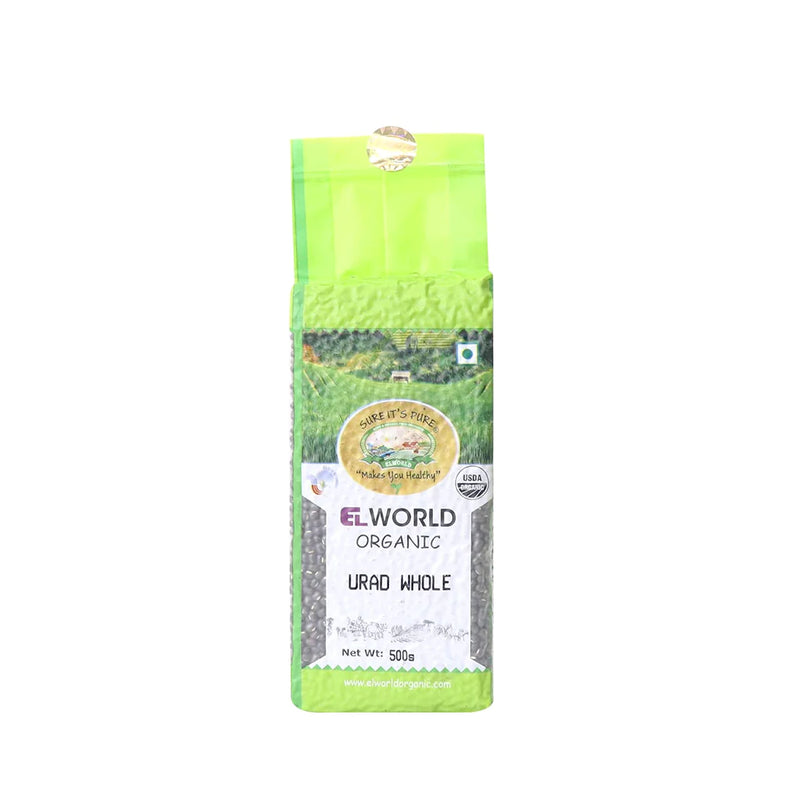 EL World Urad Whole Organic 500g