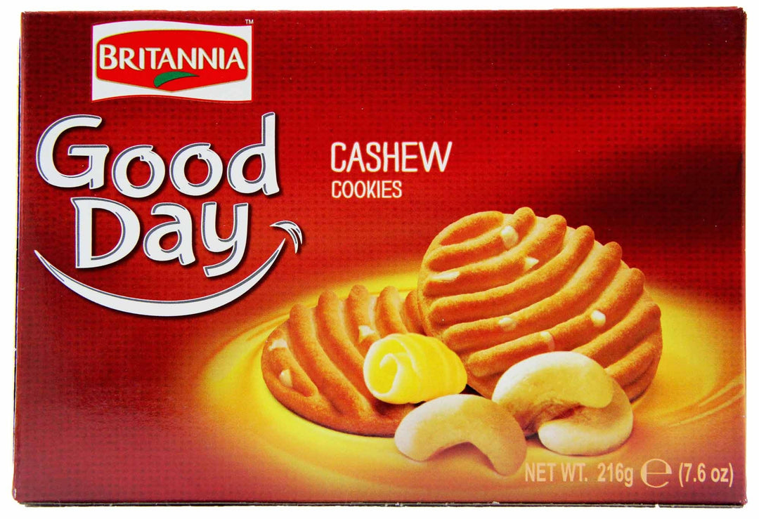 Britannia Good Day Cashew Cookies 216g PM - ExoticEstore