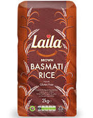 Laila Brown Basmati Rice 2kg - ExoticEstore