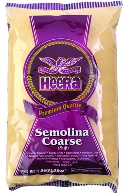Heera Semolina Sooji Coarse 1.5Kg