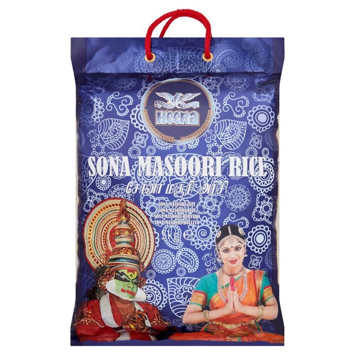 Heera Rice Andhra Sona Masoori 10kg - ExoticEstore