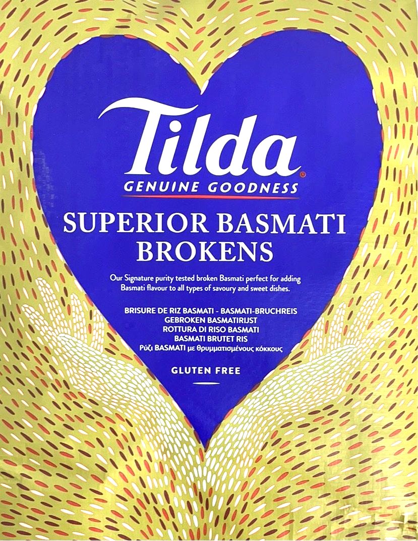 Tilda Rice Basmati Broken Superior Gluten Free 10kg