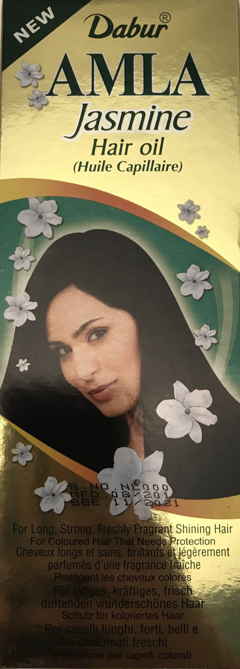 Dabur Amla Jasmine Hair Oil 200ml - ExoticEstore