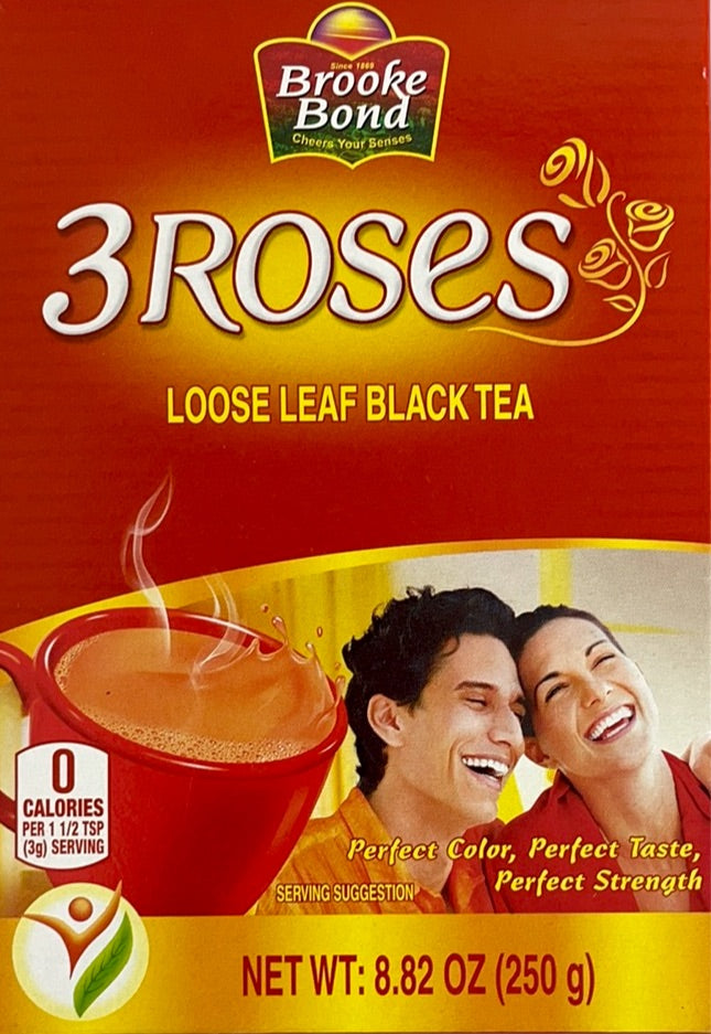 Brooke Bond 3 Roses Loose Black Tea 250g