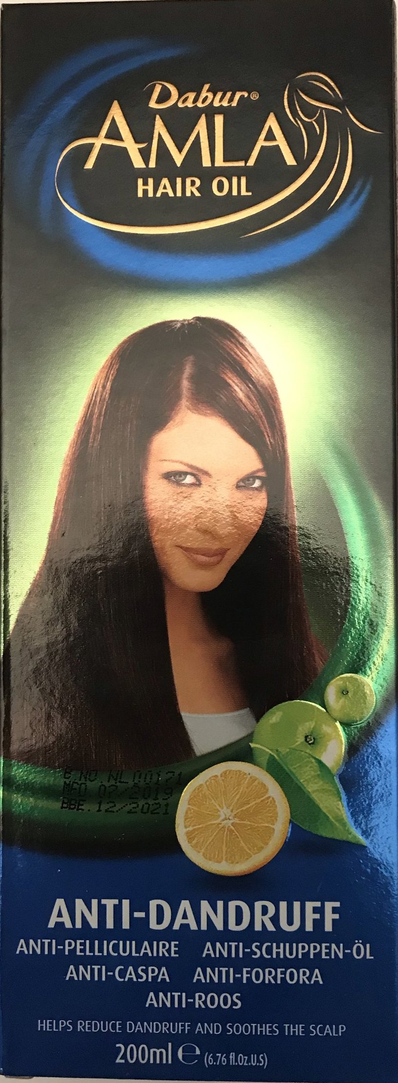 Dabur Anti Dandruff Amla Hair Oil - 200ml - ExoticEstore