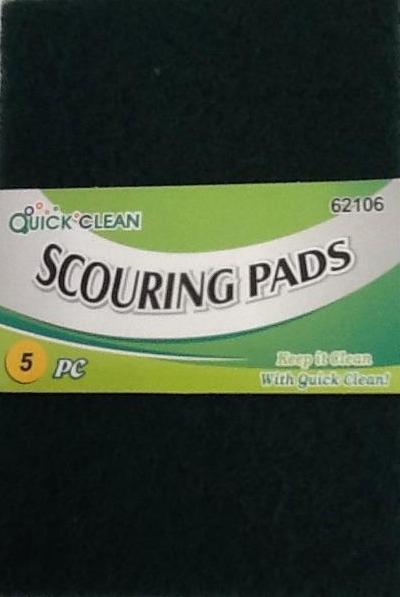 Quick Clean Scouring Pads 5pcs - ExoticEstore