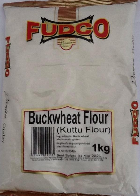 Fudco Buckwheat Flour Kuttu Flour 1kg - ExoticEstore