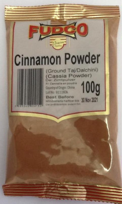 Fudco Cinnamon Powder 100g - ExoticEstore