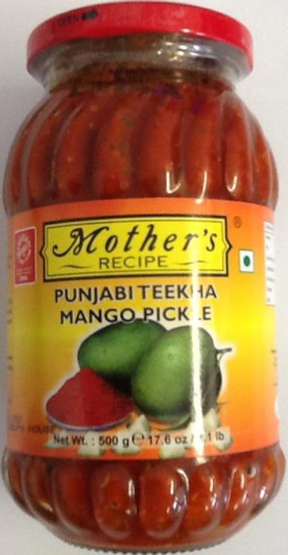 Mothers Punjabi Teekha Mango Pickle 500g - ExoticEstore