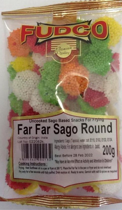Fudco Far Far Sago Round 200g - ExoticEstore